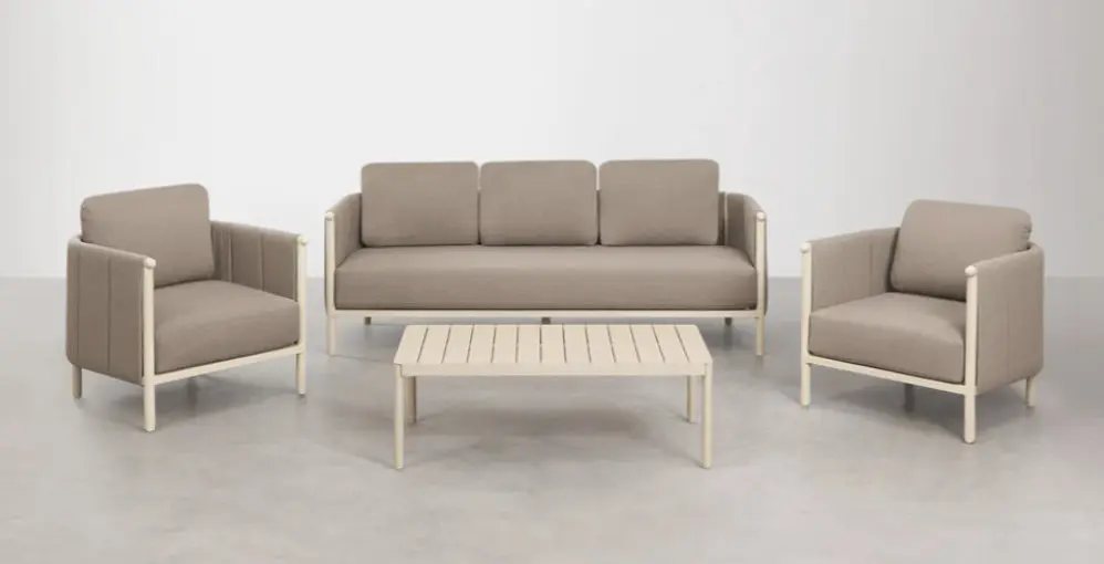 Nebilo Garden Set (x3 chairs and table)