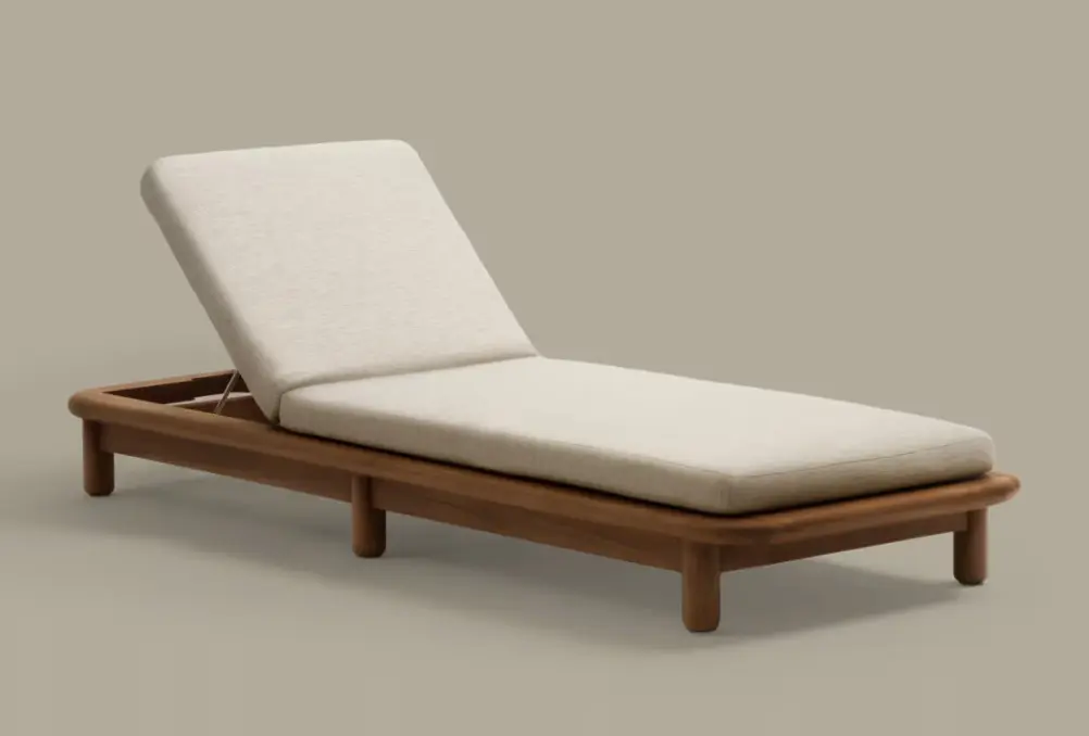 Olive Sun Lounger