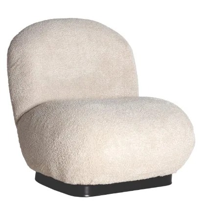 boucle lenax chair